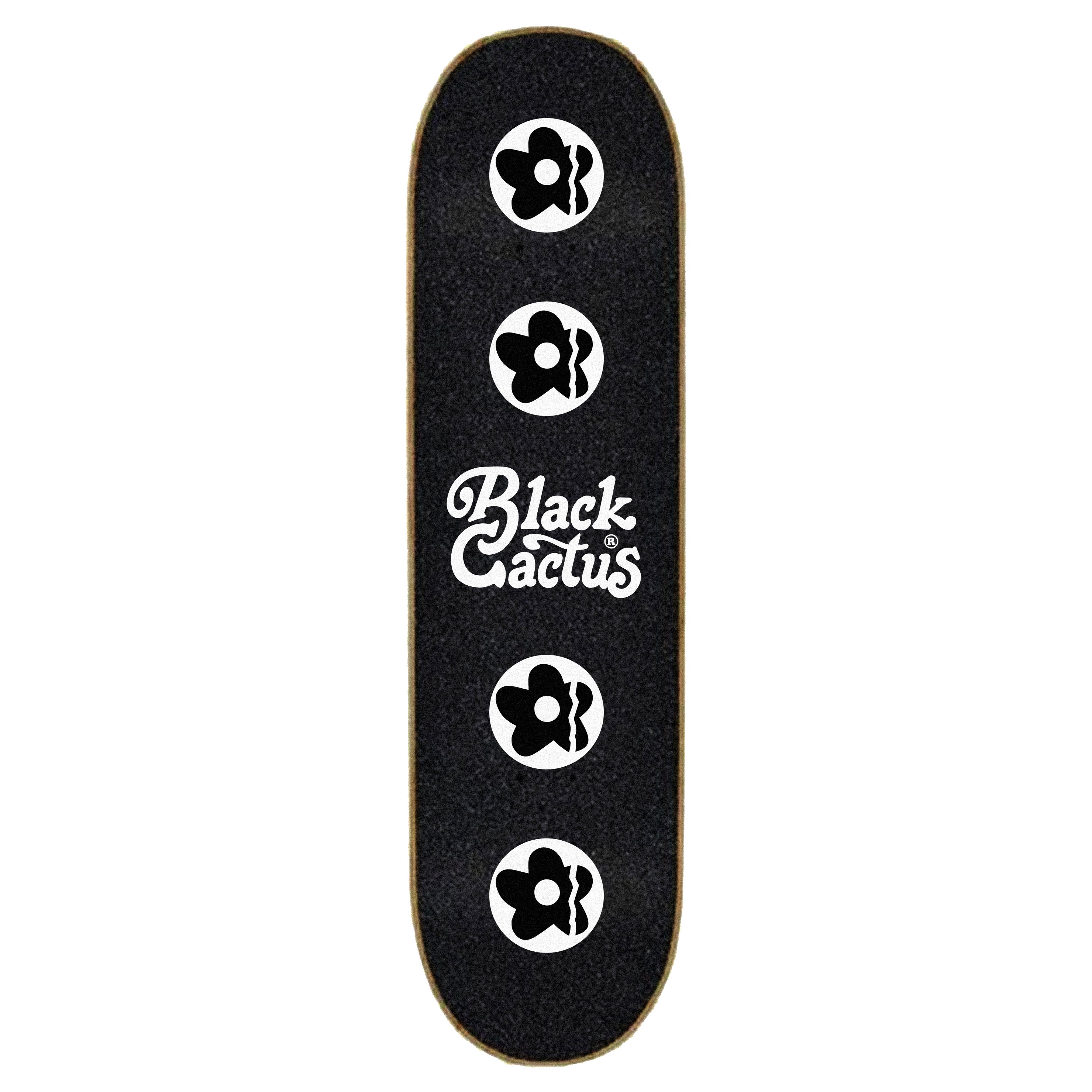 Skateboard Grip Tape (Black & White) | BlackCactus