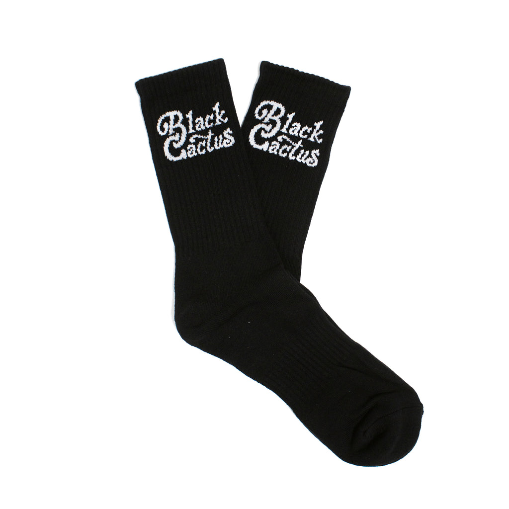 Black Cactus® Crew Socks (Black)
